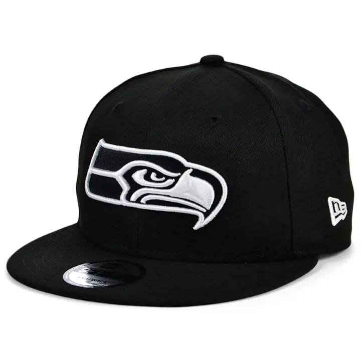SEAHAWKS NFL Basic Fashion 9Fifty noir/blanc
