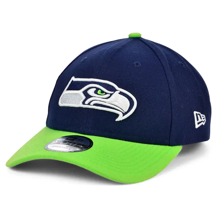 SEAHAWKS NFL League 9Forty marine/citron vert
