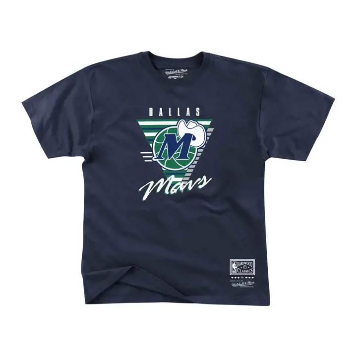 T-shirt Dallas Mavericks NBA MN Final Second bleu marine