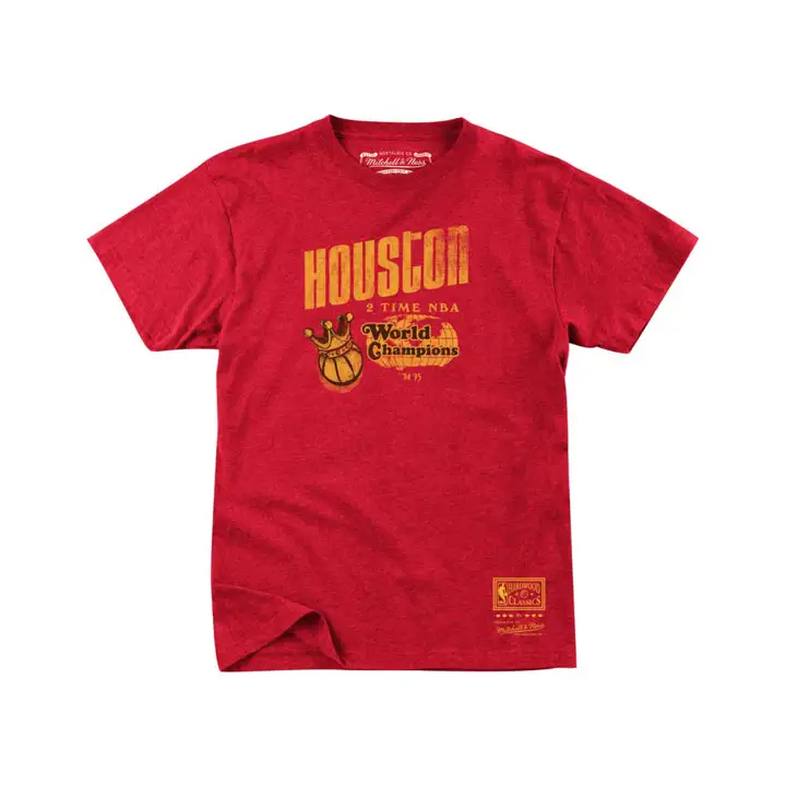T-shirt Houston Rockets NBA MN Champions du Monde rouge