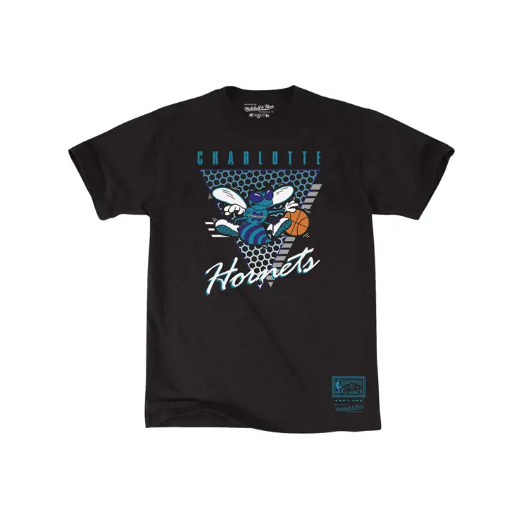T-shirt Charlotte Hornets NBA MN Final Second noir