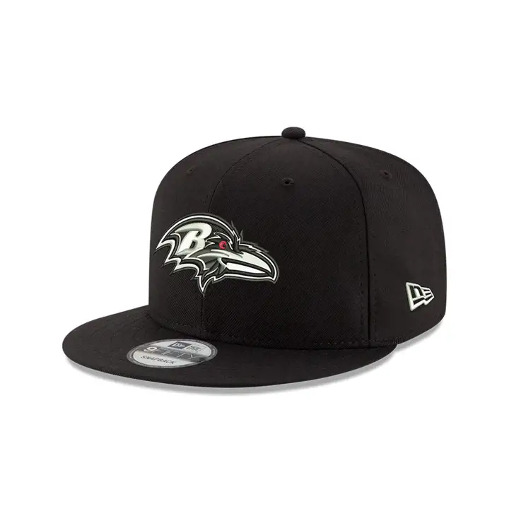Ravens NFL Basic Fashion 9Fifty noir/blanc