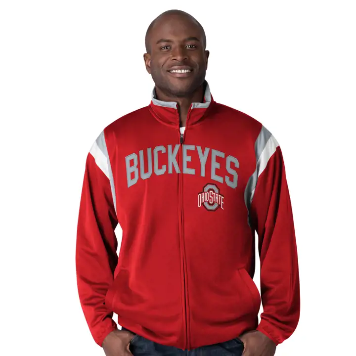 Veste de survêtement Ohio State Buckeyes NCAA Post Up 20 rouge