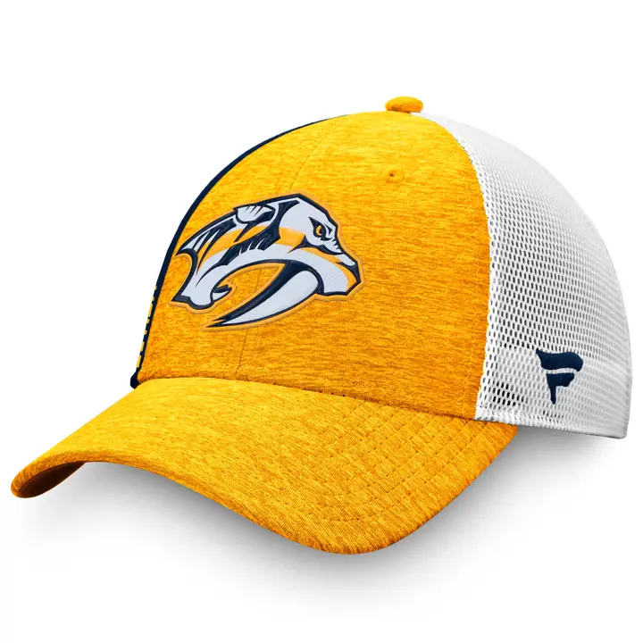 NASHVILLE PREDATORS 20 NHL Casquette Trucker Jaune