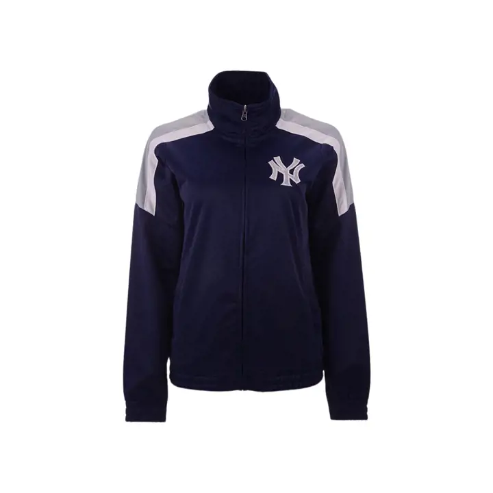 Veste de survêtement athlétique MLB New York Yankees pour femme 20 MARINE