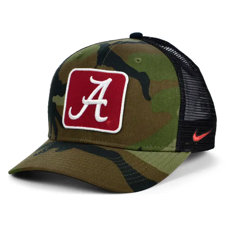 Alabama Crimson Tide NCAA NK Casquette Camouflage Trucker CAMO/BLK