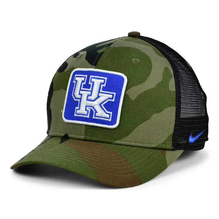 Kentucky Wildcats NCAA Casquette trucker camouflage CAMO/BLK