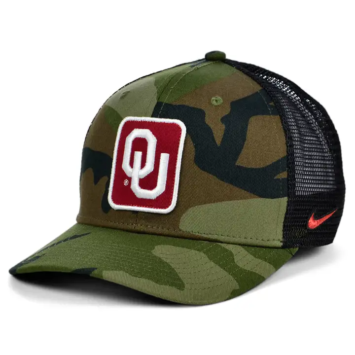 Casquette Trucker NCAA NK Camo Oklahoma Sooners CAMO/BLK