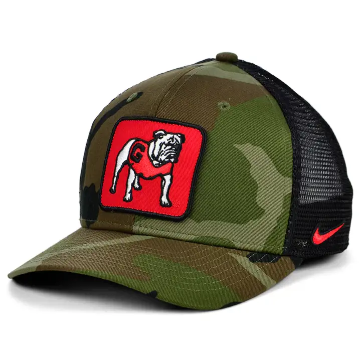 Georgia Bulldogs NCAA NK Camo Trucker CAMO/BLK