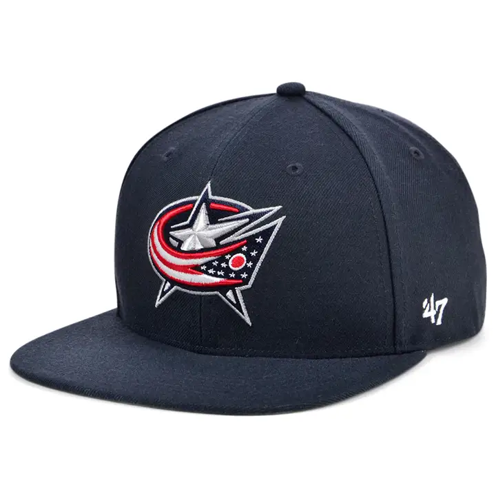 Casquette ajustable COLUMBUS BLUE JACKETS NHL No Shot navy