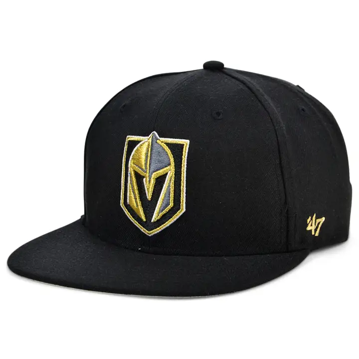 Casquette ajustée sans visière VEGAS GOLDEN KNIGHTS NHL noire
