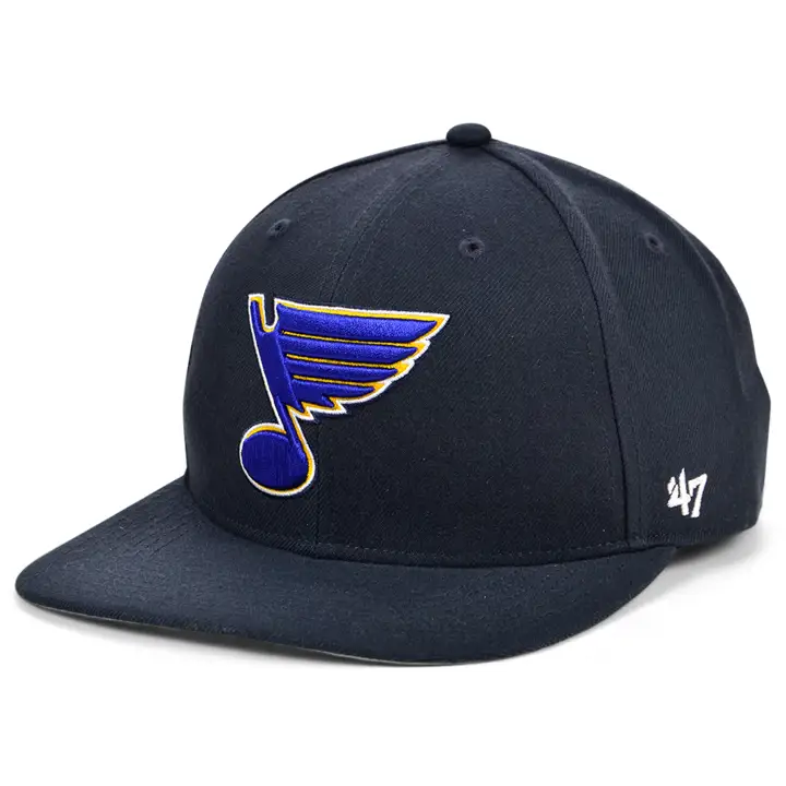 Casquette ajustée marine 47 Pro Blues NHL