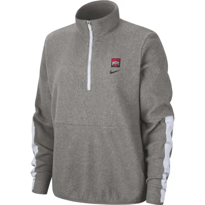 Molleton Therma 1/2 fermeture éclair pour femme Ohio State Buckeyes NCAA 20 TG