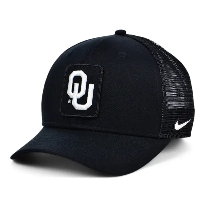 Casquette trucker Oklahoma Sooners NCAA NK Patch BLK BLK