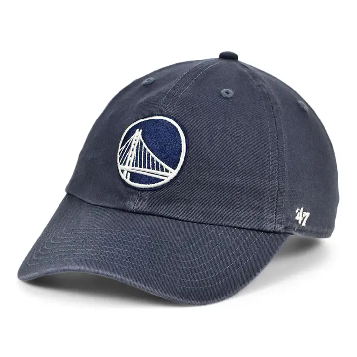 Casquette ajustable NBA '47 Basic Fashion Clean Up Golden State Warriors bleu marine