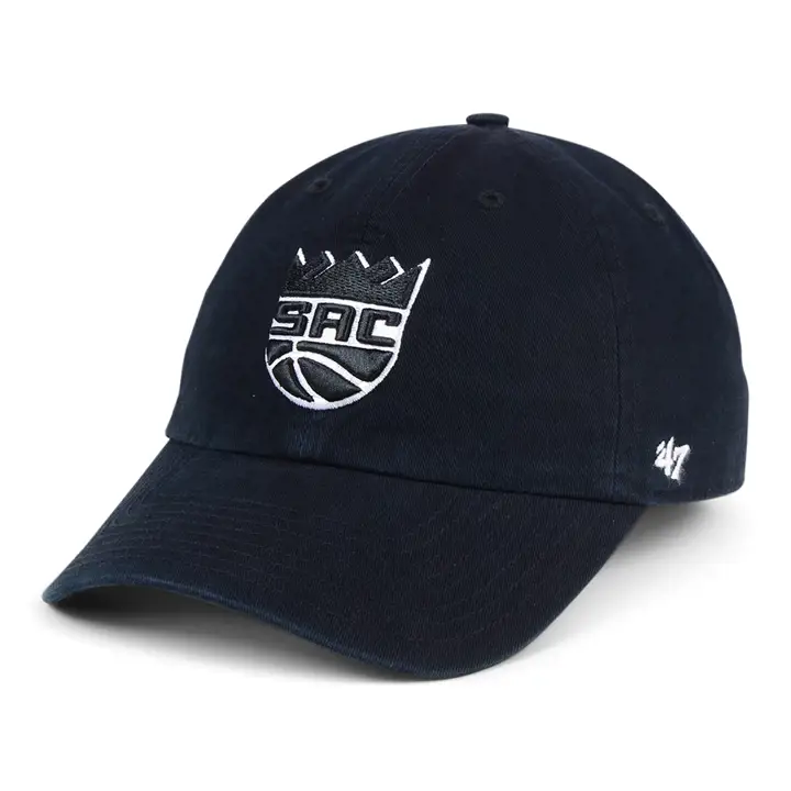 SACRAMENTO KINGS NBA '47 Casquette Enfant Clean Up noire