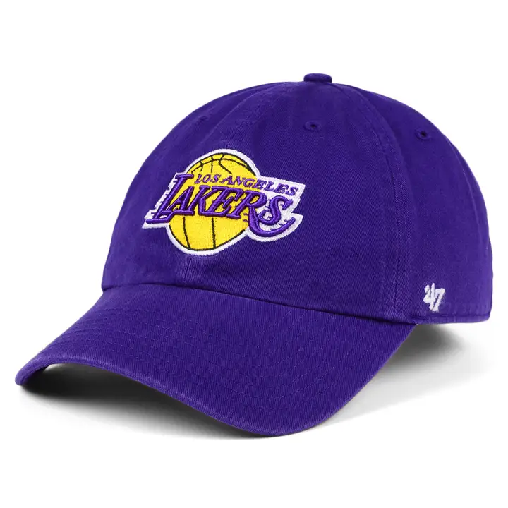 LOS ANGELES LAKERS NBA Casquette enfant '47 Clean Up pur
