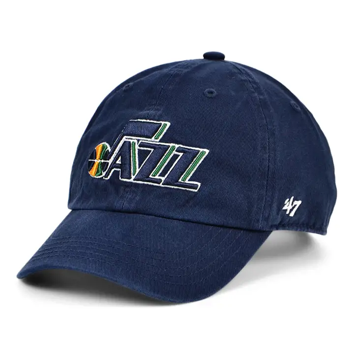 UTAH JAZZ NBA Casquette enfant « Clean Up » '47 bleu marine