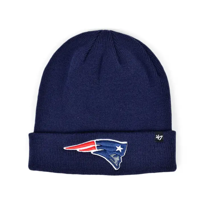 New England Patriots NFL Bonnet '47 Basic Cuff NAVY