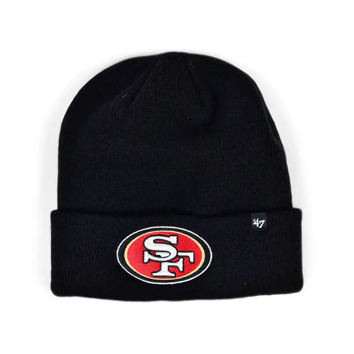 San Francisco 49ers NFL '47 Basic Cuff Knit NOIR