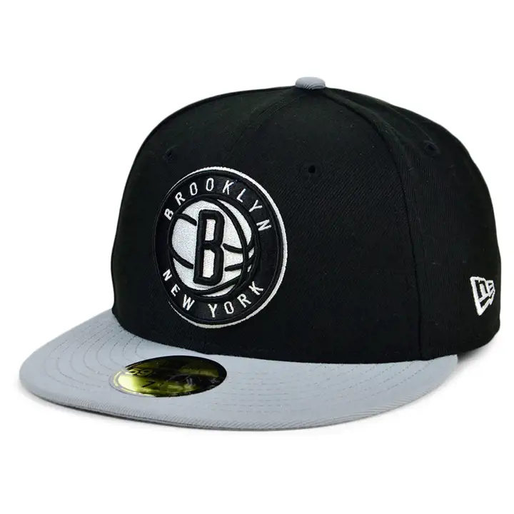 BROOKLYN NETS NBA THE PENNANT PATCH 59FIFTY NOI/GRI
