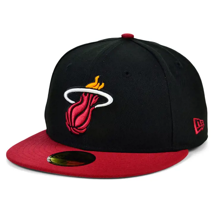 MIAMI HEAT NBA ÉCUSSON THE PENNANT 59FIFTY NOI/ROU
