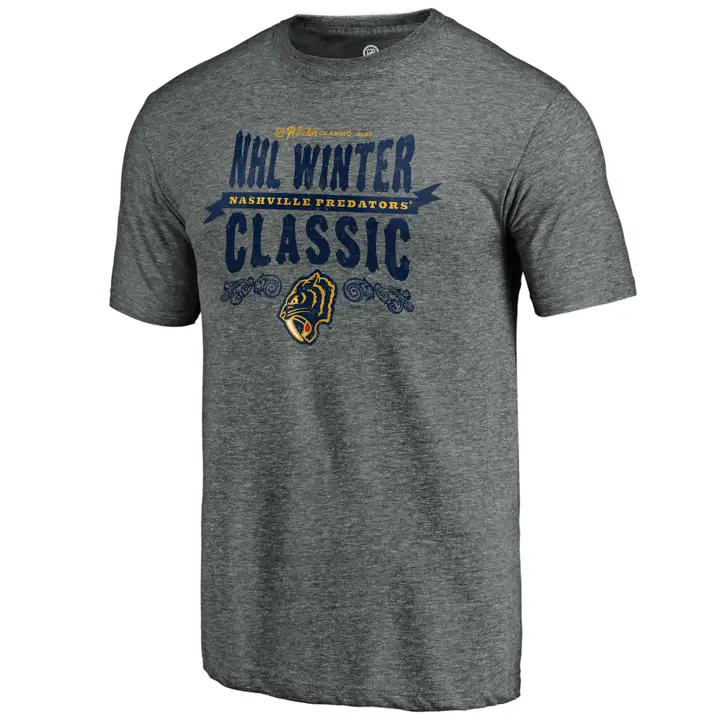 T-shirt WM Vintage Classique Hiver 20 des Stars de Dallas LNH gris