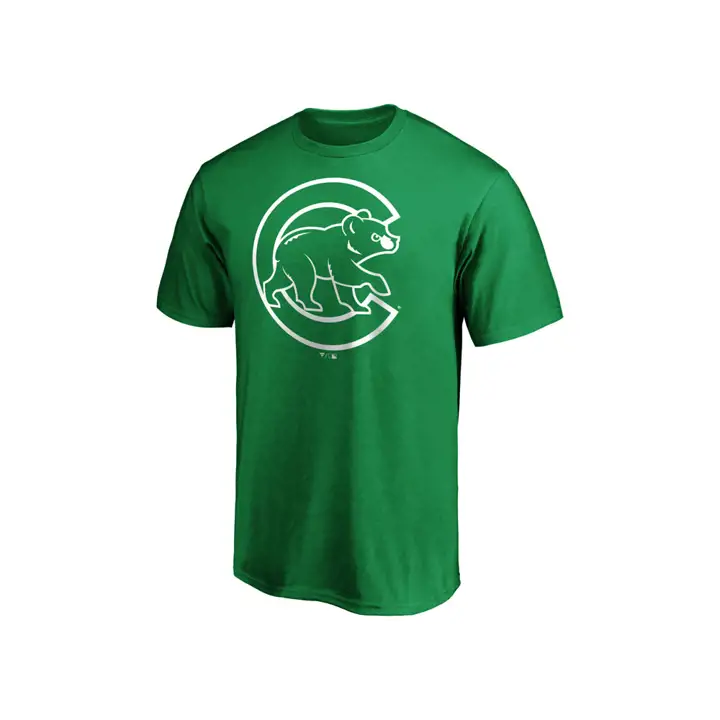 T-shirt CUBS MLB à logo gras Saint-Patrick kgrn