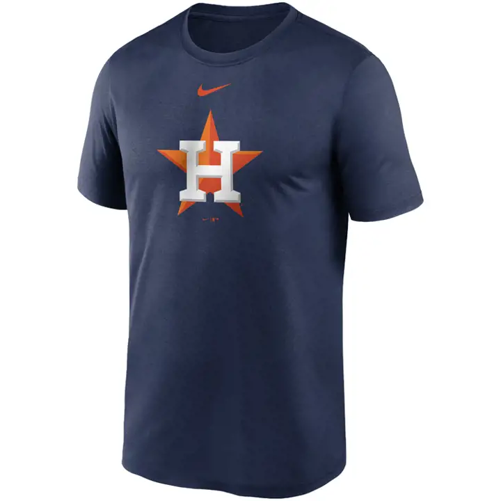 "T-shirt Logo Légende MLB Houston Astros « H »/ÉTOILE MARINE"