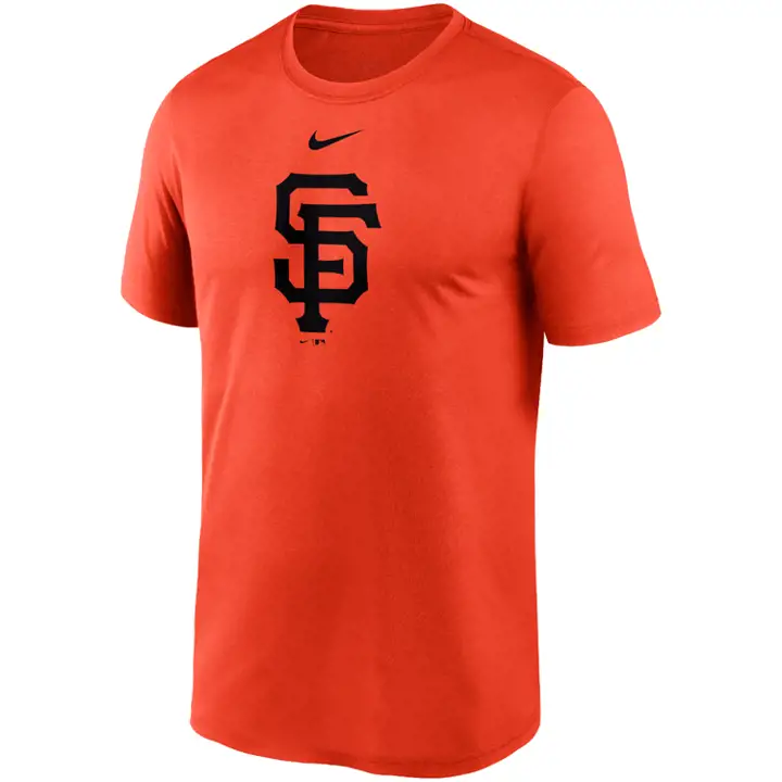 T-shirt légendaire avec logo MLB des Giants de San Francisco SF ORG