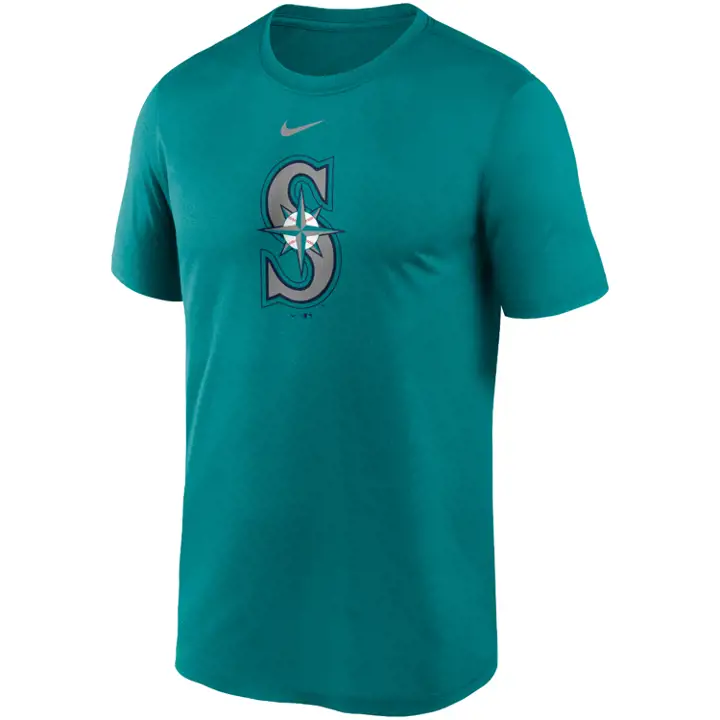 T-shirt Seattle Mariners MLB Logo Legend Taille S Couleur Teal