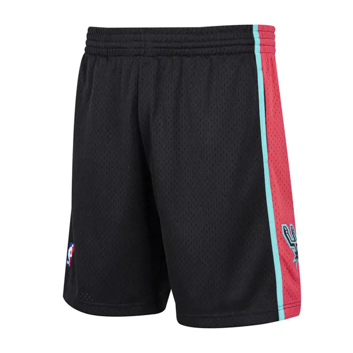Shorts Swingman noirs collection NBA Reload des San Antonio Spurs
