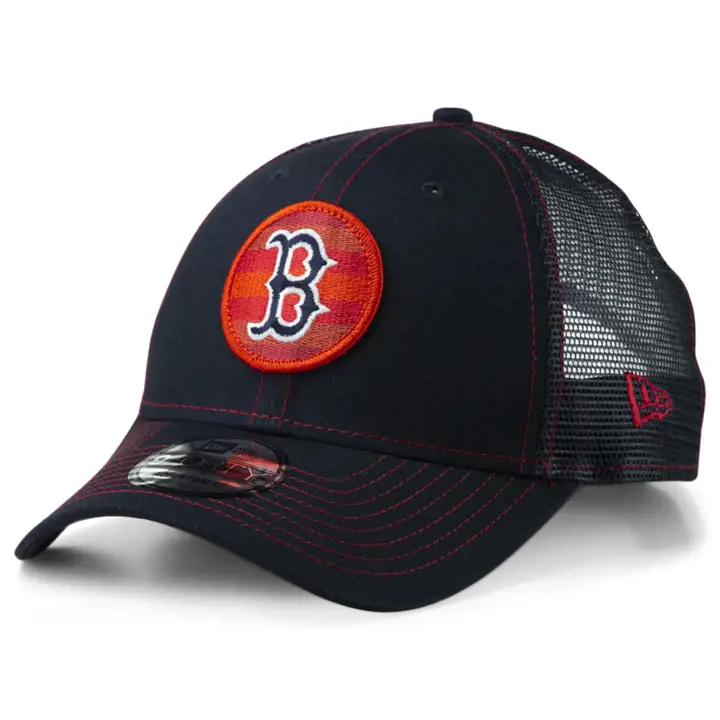 Casquette Trucker 940 RED SOX Logo Fill marine
