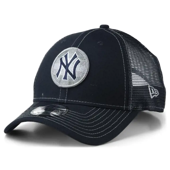 Casquette Trucker Yankees Logo Fill 940 marine