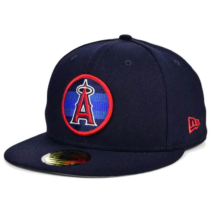 ANAHEIM ANGELS MLB CERCLE FADÉ 59FIFY BLEU MARINE