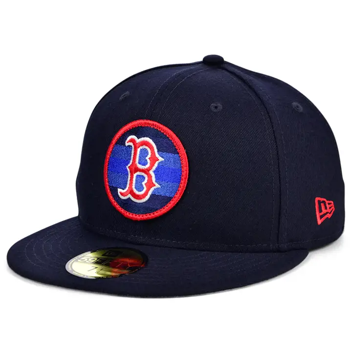 CASQUETTE 59FIFY BOSTON RED SOX MLB CIRCLE FADE BLEU MARINE