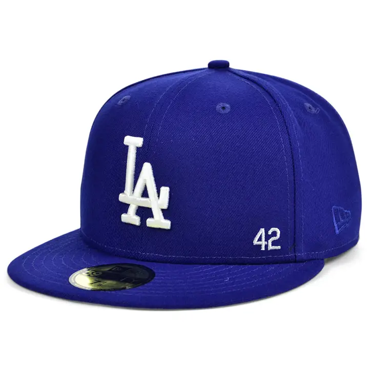 LOS ANGELES DODGERS MLB JR 50ÈME ÉCUSSON 59FIFTY DKBL