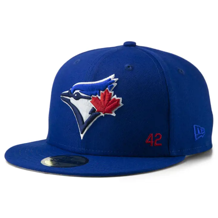 TORONTO BLUE JAYS MLB JR 50TH PATCH 59FIFTY RBL