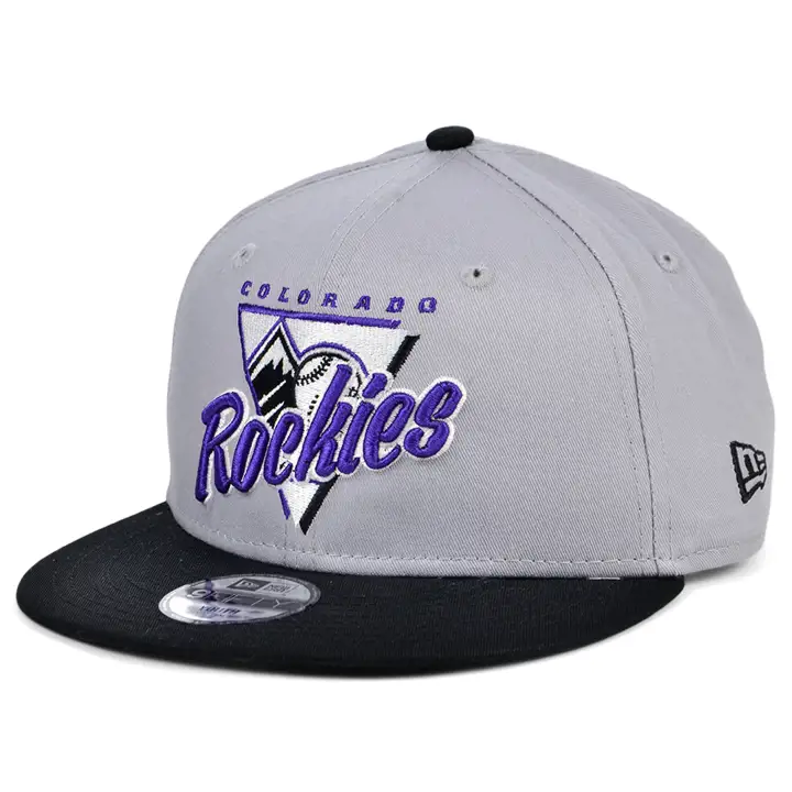 CASQUETTE 9FIFTY MLB COLORADO ROCKIES LIL AWAY GRY/BLK