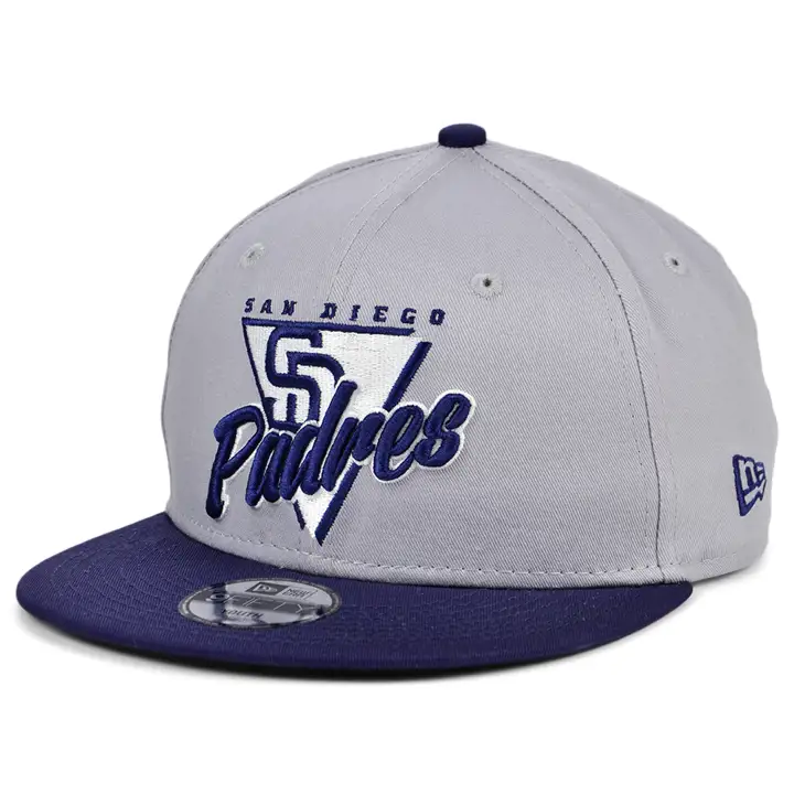 CASQUETTE SAN DIEGO PADRES MLB LIL AWAY GAME 9FIFTY GRIS/BLEU MARINE