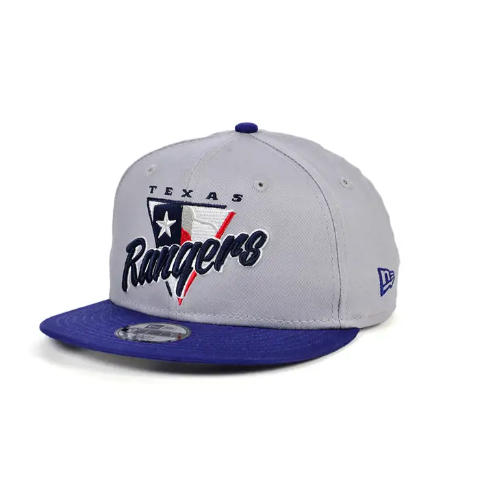CASQUETTE 9FIFTY LIL AWAY MLB TEXAS RANGERS GRIS/BLEU FONCÉ