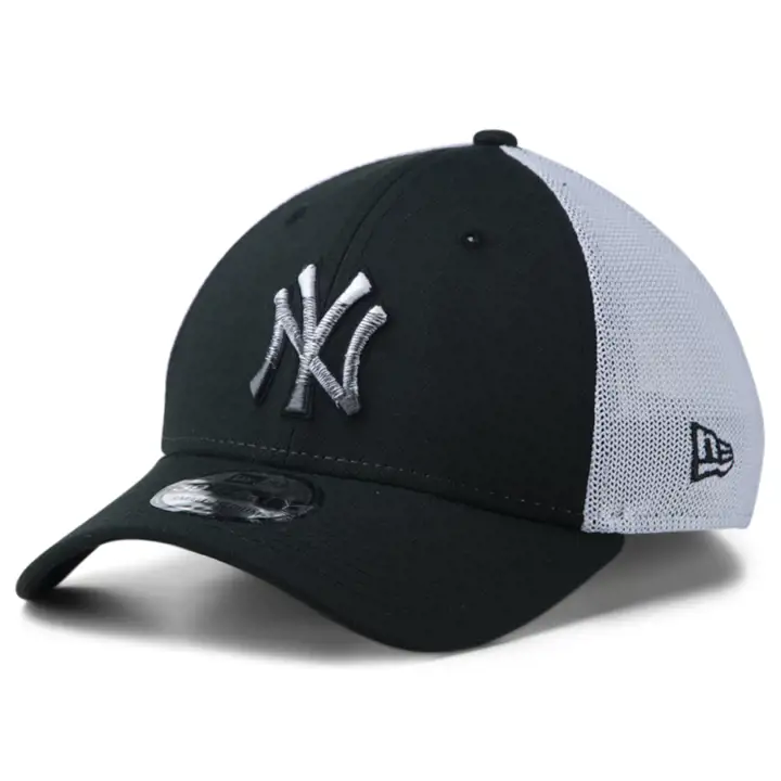 Casquette de camionneur Yankees dégradé Noir/Blanc 3930 noir/blanc