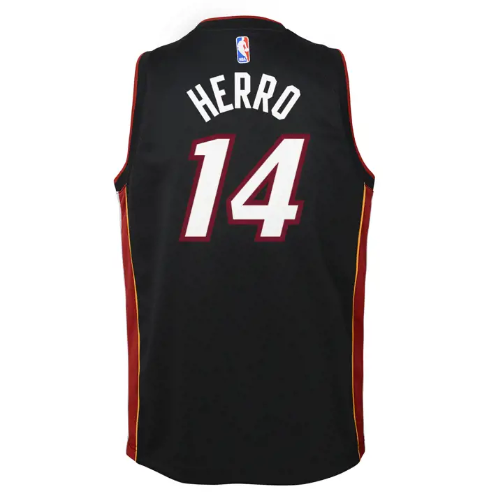 Maillot Swingman Tyler Herro "Icon" NBA Youth HEAT noir
