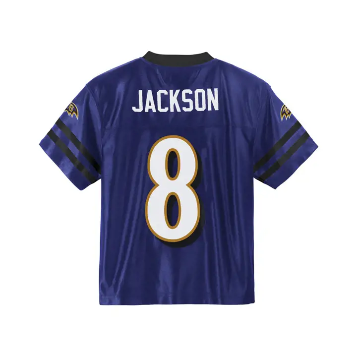 Maillot de jeu NFL Ravens pour bébé Lamar Jackson pur