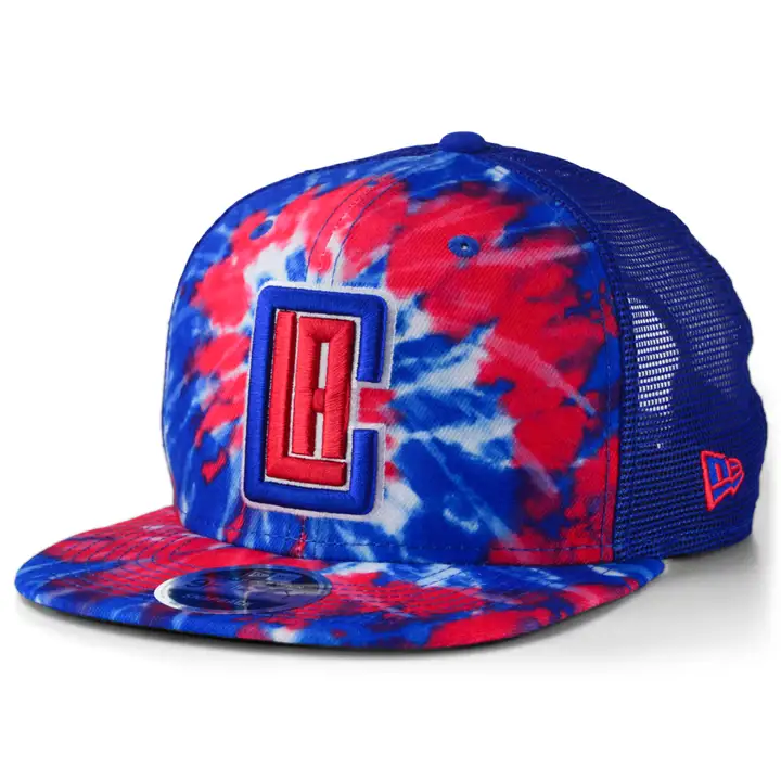 CLIPPERS NBA Tie Dye Mesh Back bleu/rouge
