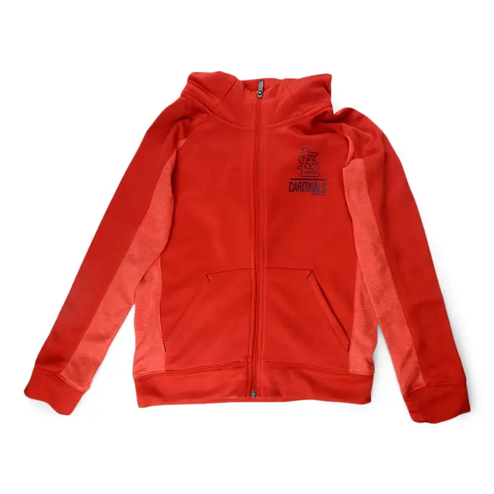 Chandail à capuchon entièrement zippé St. Louis Cardinals MLB Youth Glory 20 rouge