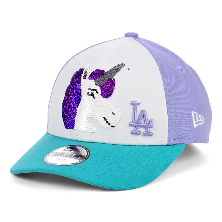 Casquette Los Angeles Dodgers Unicorn Flip 940 lbl/wht/pur