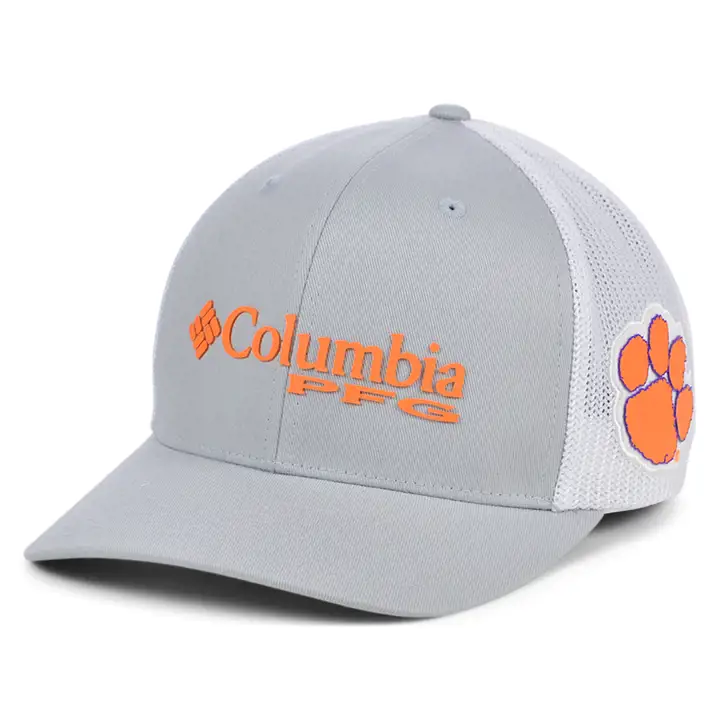 Casquette Trucker PFG NCAA Clemson Tigers grise