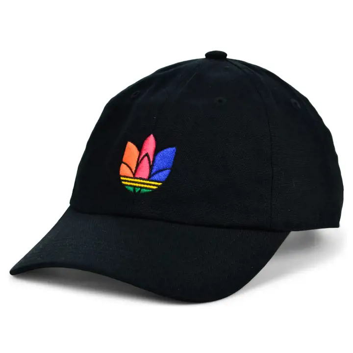 Casquette à sangle Adidas Originals 3D Trefoil homme noire