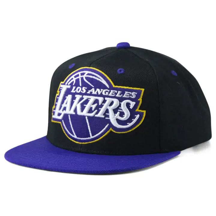 Casquette snapback LAKERS NBA XL LOGO POP noir/violet
